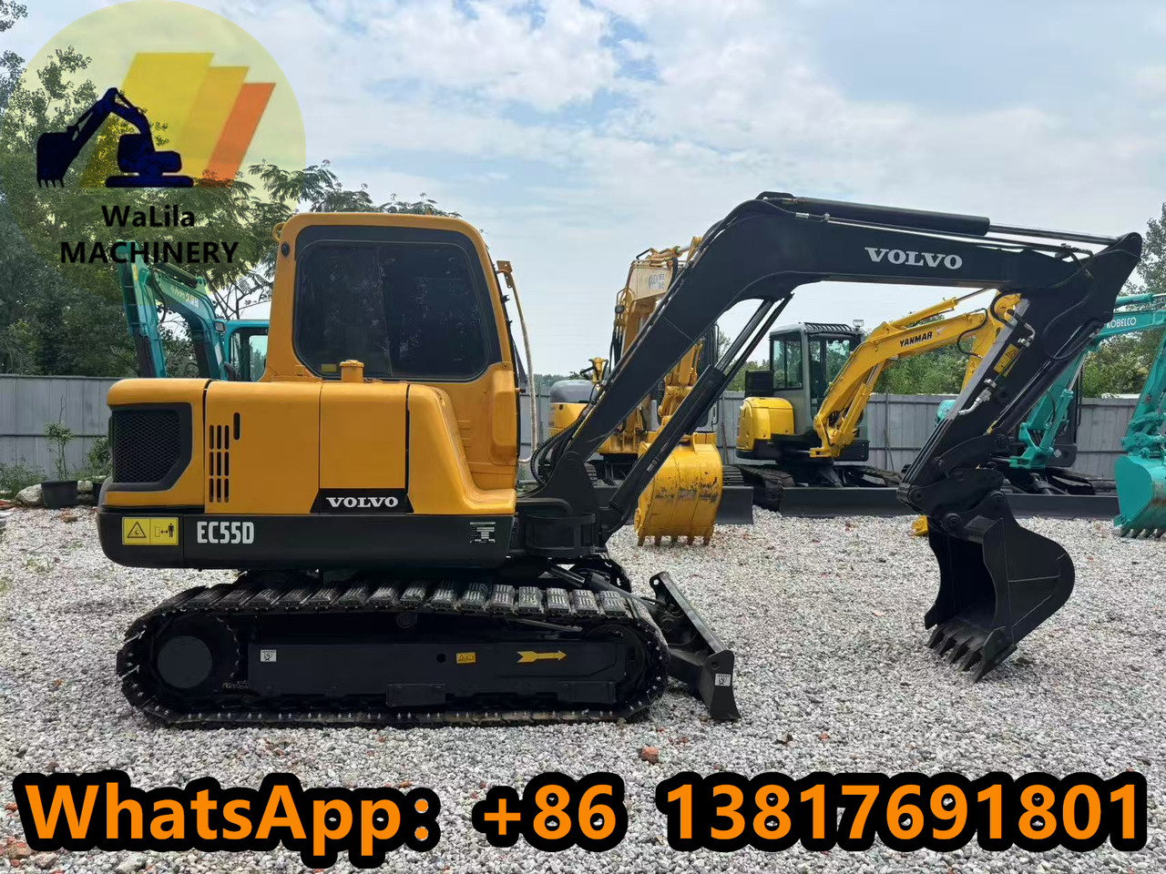 Volvo EC55D - Mini excavator: picture 1 Volvo EC55D - Mini excavator: picture 1