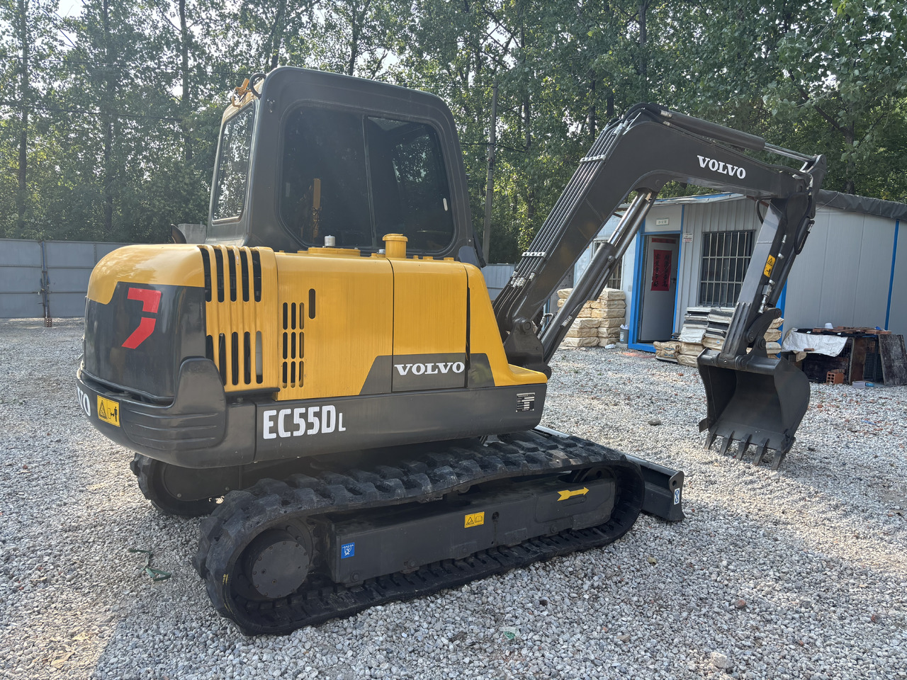 Volvo EC55D Rubber track - Mini excavator: picture 5 Volvo EC55D Rubber track - Mini excavator: picture 5