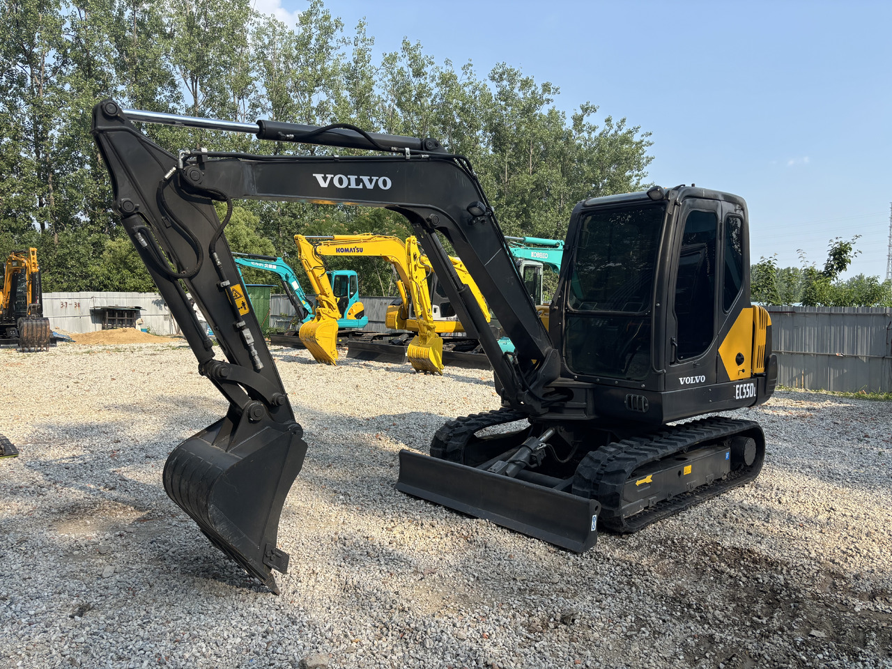 Volvo EC55D Rubber track - Mini excavator: picture 2 Volvo EC55D Rubber track - Mini excavator: picture 2