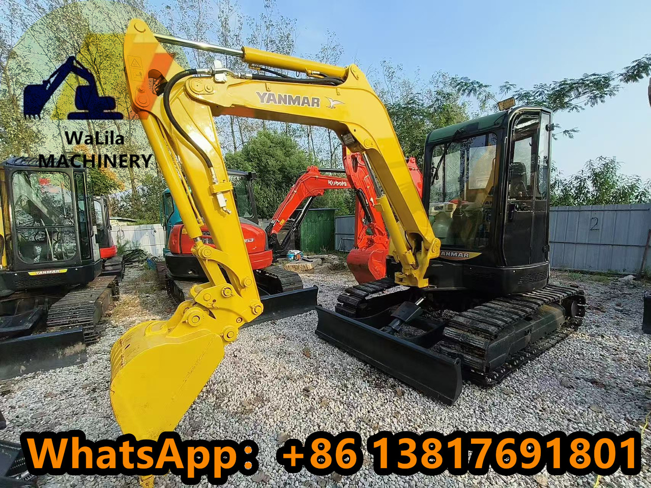 YANMAR VIO45 - Mini excavator: picture 2 YANMAR VIO45 - Mini excavator: picture 2