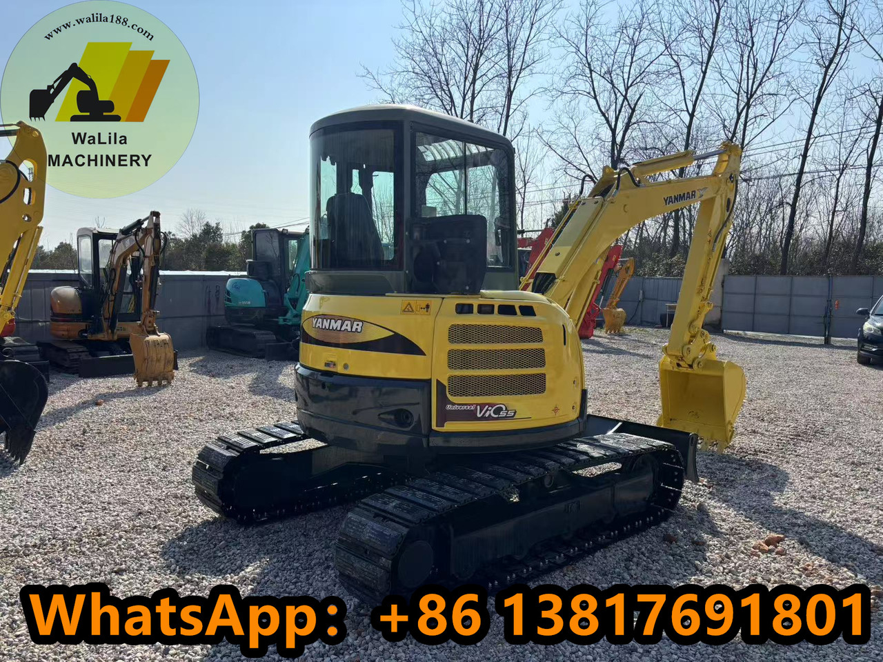 Yanmar Vio 55 Vio55 - Mini excavator: picture 4 Yanmar Vio 55 Vio55 - Mini excavator: picture 4