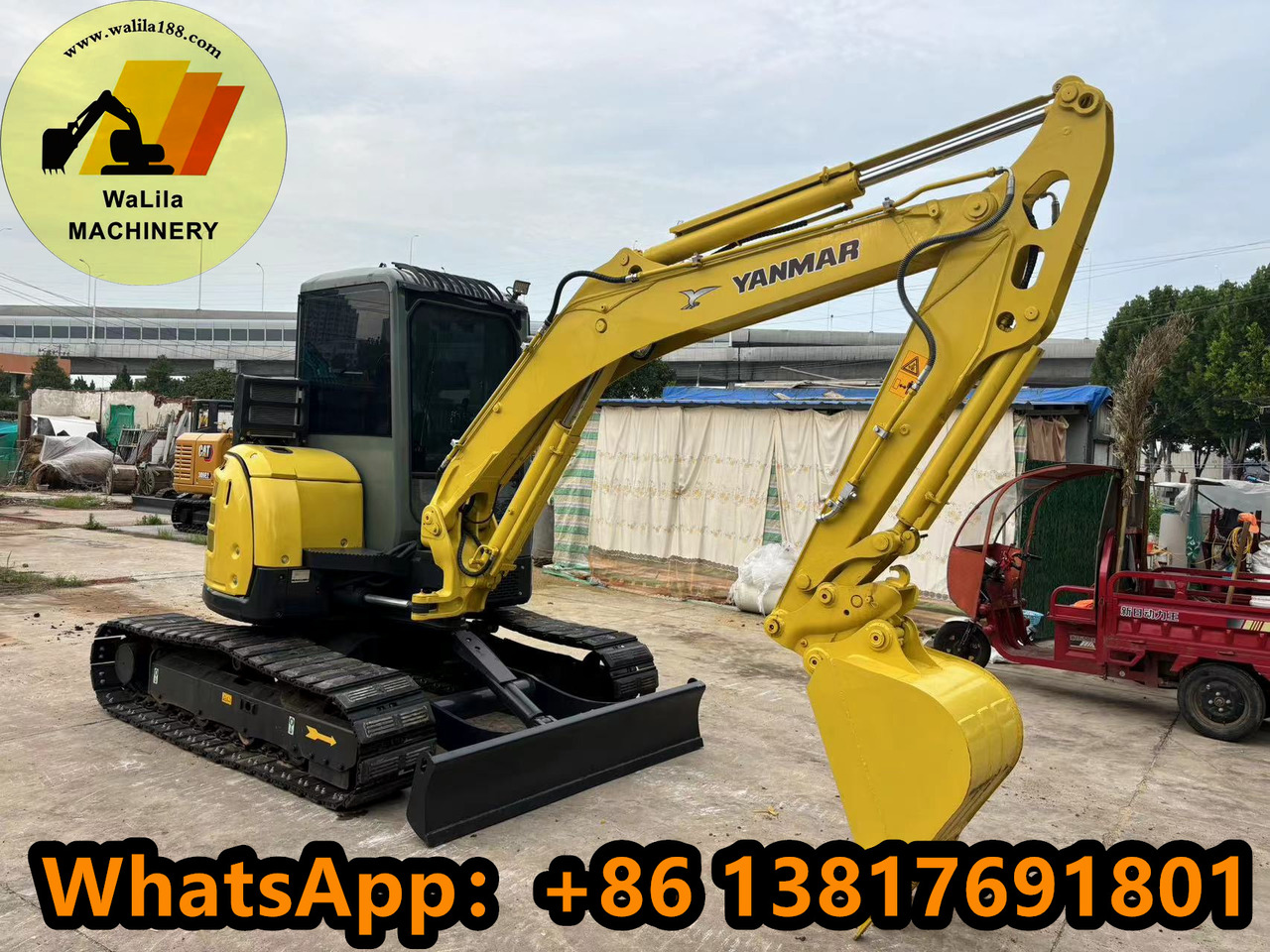 Yanmar Vio 55 Vio55 - Mini excavator: picture 3 Yanmar Vio 55 Vio55 - Mini excavator: picture 3