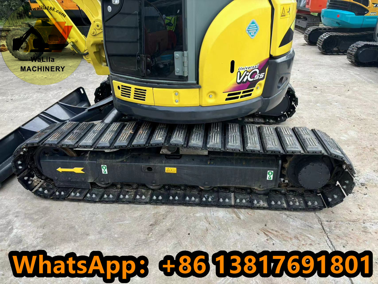 Yanmar Vio 55 Vio55 - Mini excavator: picture 4 Yanmar Vio 55 Vio55 - Mini excavator: picture 4
