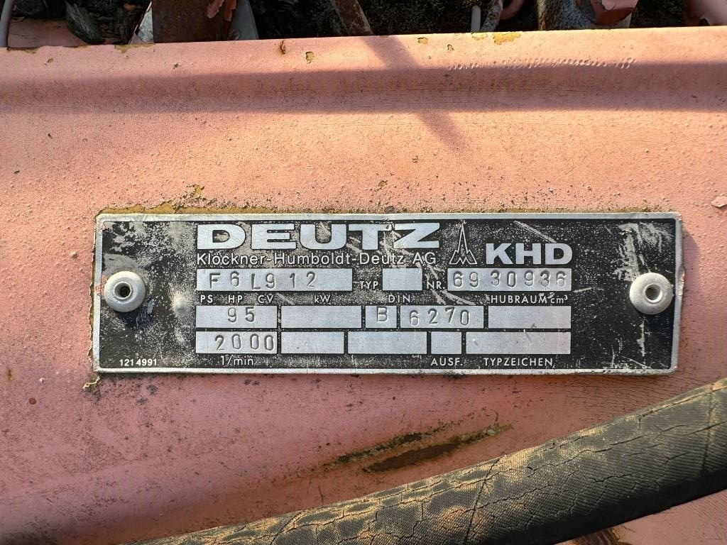 Deutz F6L912 ENGINE - Engine for Construction machinery: picture 3 Deutz F6L912 ENGINE - Engine for Construction machinery: picture 3