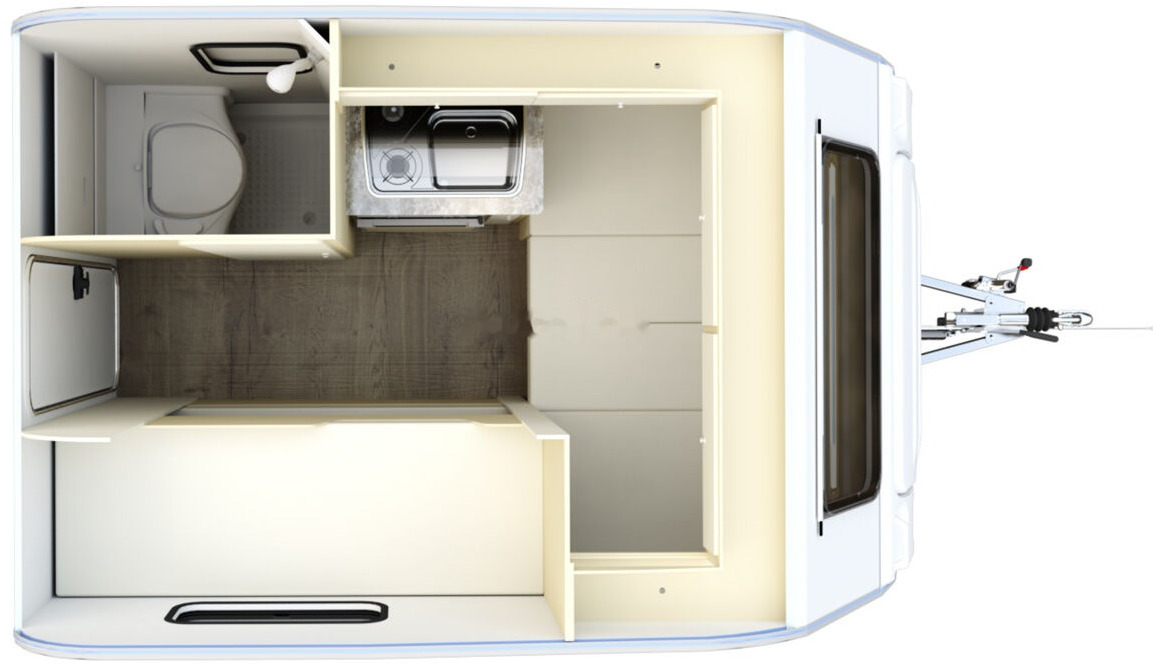 Niewiadów NEW SPORT 4 kemping 4 osoby camping for 4 people 750kg - Caravan: picture 4 Niewiadów NEW SPORT 4 kemping 4 osoby camping for 4 people 750kg - Caravan: picture 4