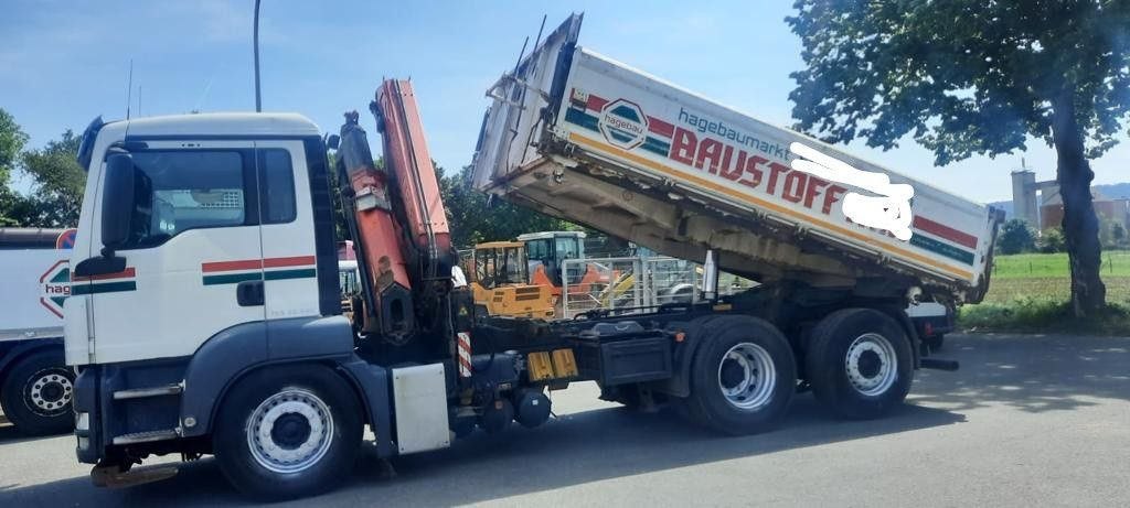 MAN TGS 26.400 Kipper Mit Kran/Funk - Tipper, Crane truck: picture 3 MAN TGS 26.400 Kipper Mit Kran/Funk - Tipper, Crane truck: picture 3