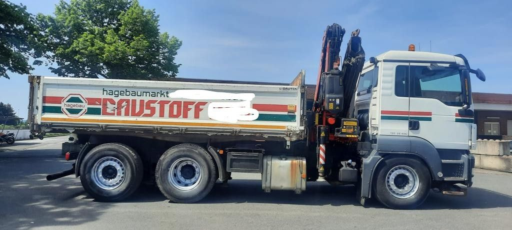 MAN TGS 26.400 Kipper Mit Kran/Funk - Tipper, Crane truck: picture 4 MAN TGS 26.400 Kipper Mit Kran/Funk - Tipper, Crane truck: picture 4