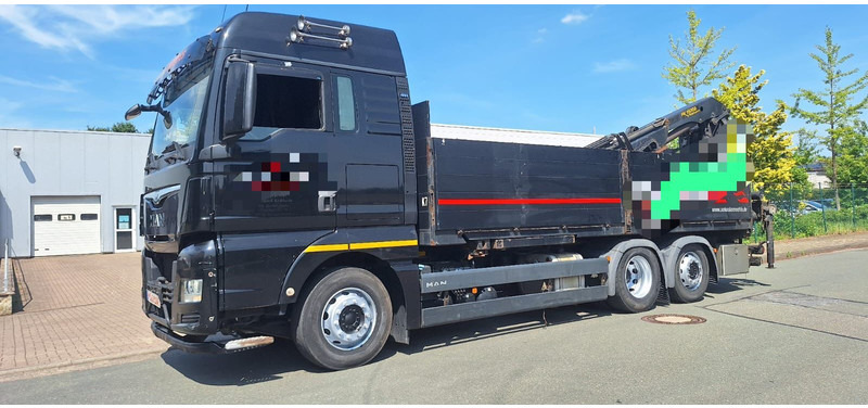 MAN TGX 26.440 6x2 LLW Pritsche mit Kran Palfinge - Dropside/ Flatbed truck, Crane truck: picture 1 MAN TGX 26.440 6x2 LLW Pritsche mit Kran Palfinge - Dropside/ Flatbed truck, Crane truck: picture 1