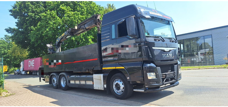 MAN TGX 26.440 6x2 LLW Pritsche mit Kran Palfinge - Dropside/ Flatbed truck, Crane truck: picture 4 MAN TGX 26.440 6x2 LLW Pritsche mit Kran Palfinge - Dropside/ Flatbed truck, Crane truck: picture 4
