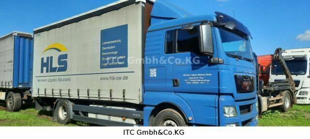 MAN TGX18.400 Pritsche Plane - Curtain side truck: picture 1 MAN TGX18.400 Pritsche Plane - Curtain side truck: picture 1