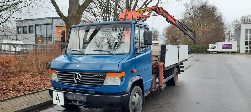 Mercedes-Benz 814 Pritsche mit Kran+Greifer - Dropside/ Flatbed truck, Crane truck: picture 3 Mercedes-Benz 814 Pritsche mit Kran+Greifer - Dropside/ Flatbed truck, Crane truck: picture 3