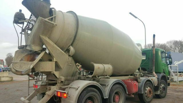 Scania 124-380PS 8x4 9-Qubik Stetter Euro:4 ZF-Schalte - Concrete mixer truck: picture 4 Scania 124-380PS 8x4 9-Qubik Stetter Euro:4 ZF-Schalte - Concrete mixer truck: picture 4
