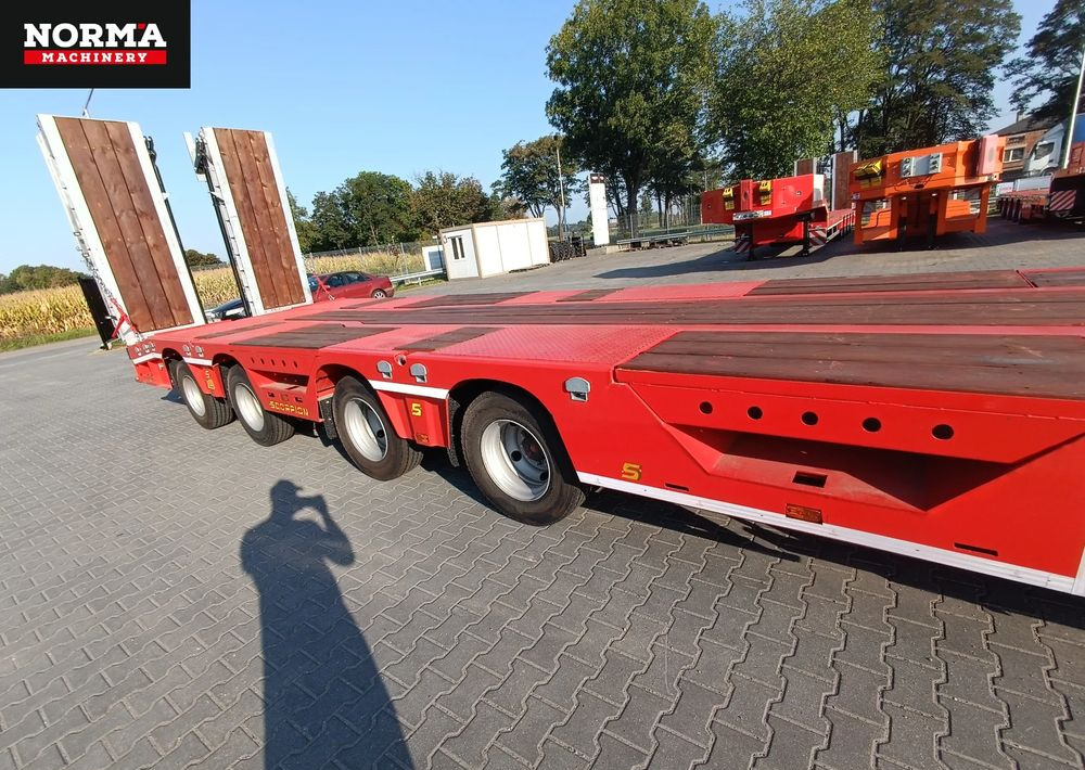 Scorpion 4 osie TRAX z zagłębieniami - Low loader semi-trailer: picture 3 Scorpion 4 osie TRAX z zagłębieniami - Low loader semi-trailer: picture 3