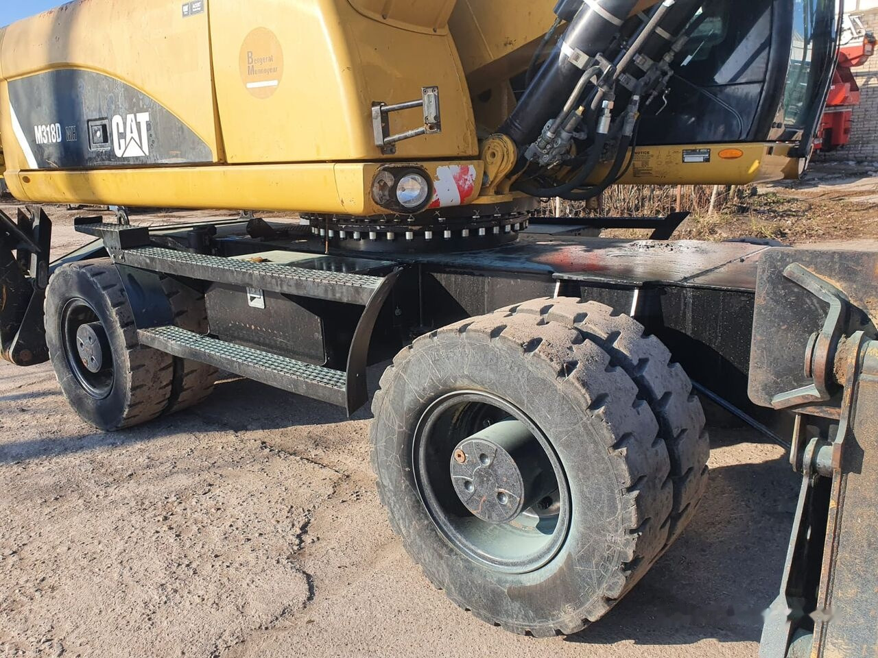 Waste/ Industry handler Caterpillar 318 D MH: picture 18 Waste/ Industry handler Caterpillar 318 D MH: picture 18