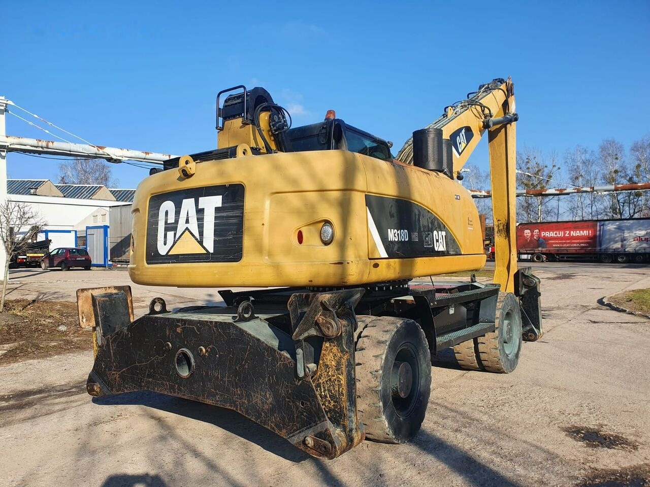 Waste/ Industry handler Caterpillar 318 D MH: picture 11 Waste/ Industry handler Caterpillar 318 D MH: picture 11