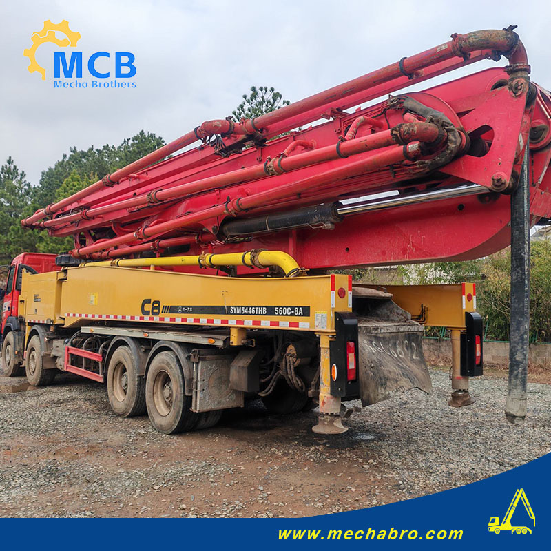 SANY SYM5446THB - Concrete pump truck: picture 4 SANY SYM5446THB - Concrete pump truck: picture 4