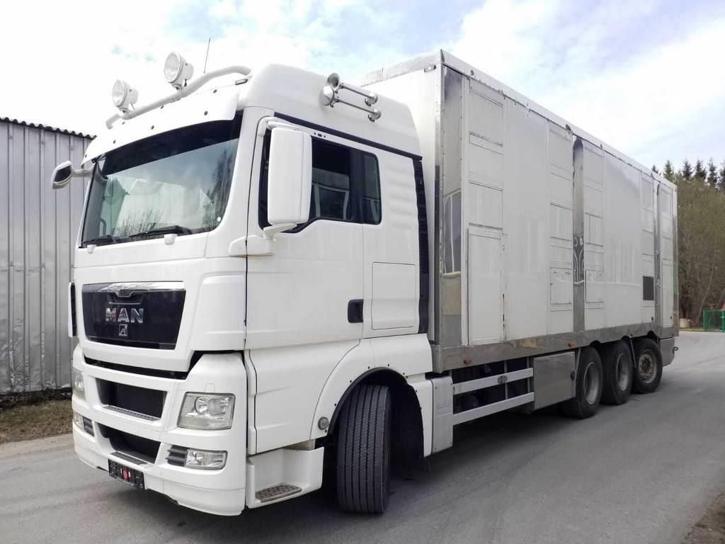 MAN TGX 35.540 8X4 TRIDEM ANIMAL  - Livestock truck: picture 1 MAN TGX 35.540 8X4 TRIDEM ANIMAL  - Livestock truck: picture 1