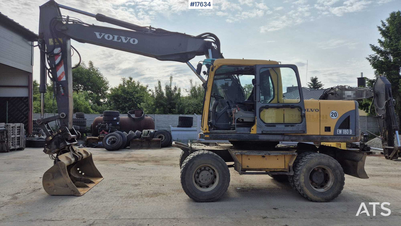 2004 Volvo EW 180 B - Wheel excavator: picture 3 2004 Volvo EW 180 B - Wheel excavator: picture 3