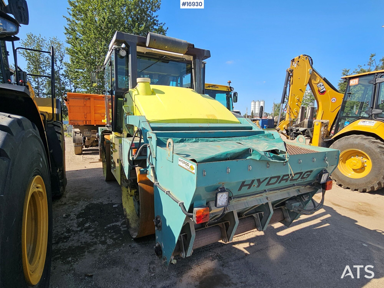 2008 Ammann AV 115-2 Hydro spreader - Road roller: picture 4 2008 Ammann AV 115-2 Hydro spreader - Road roller: picture 4