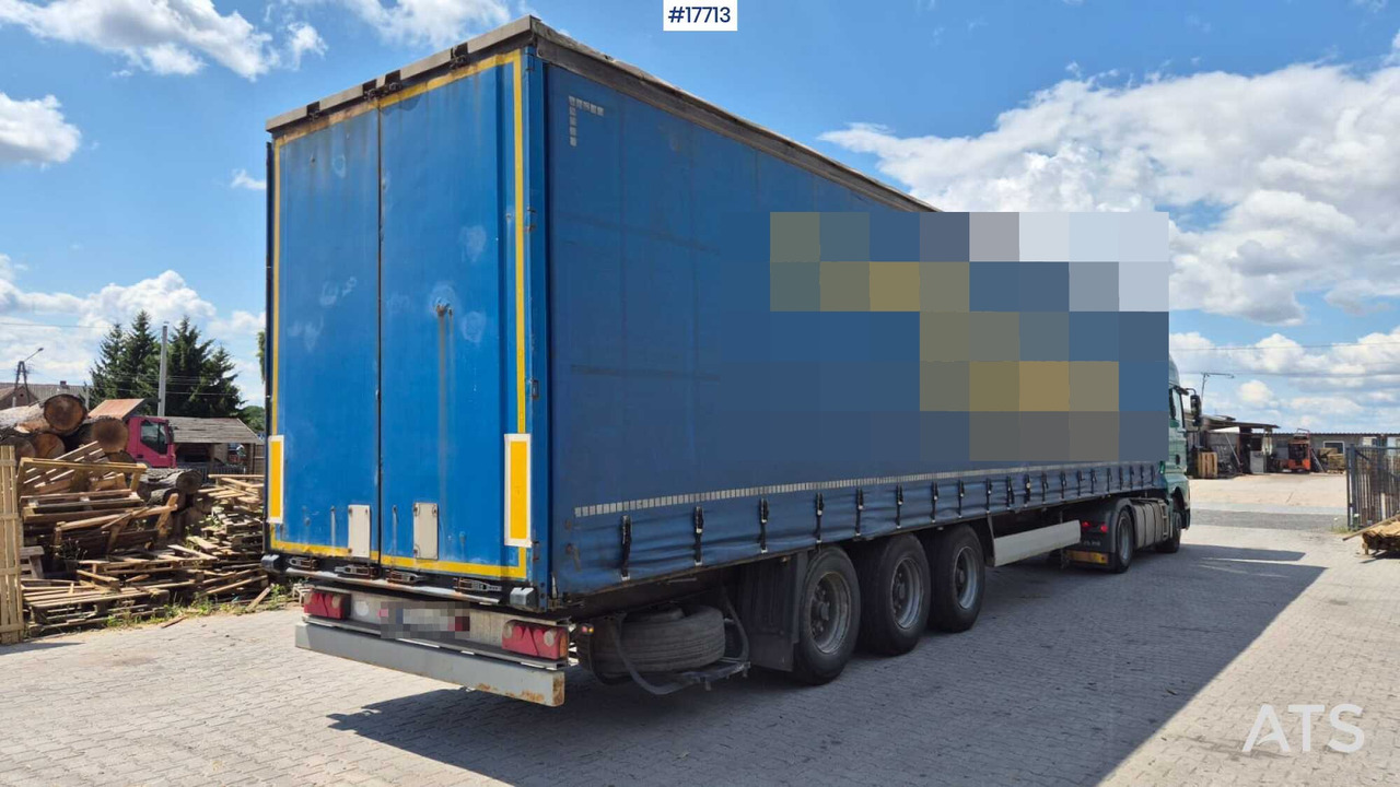 2009 Krone SD - Curtainsider semi-trailer: picture 2 2009 Krone SD - Curtainsider semi-trailer: picture 2