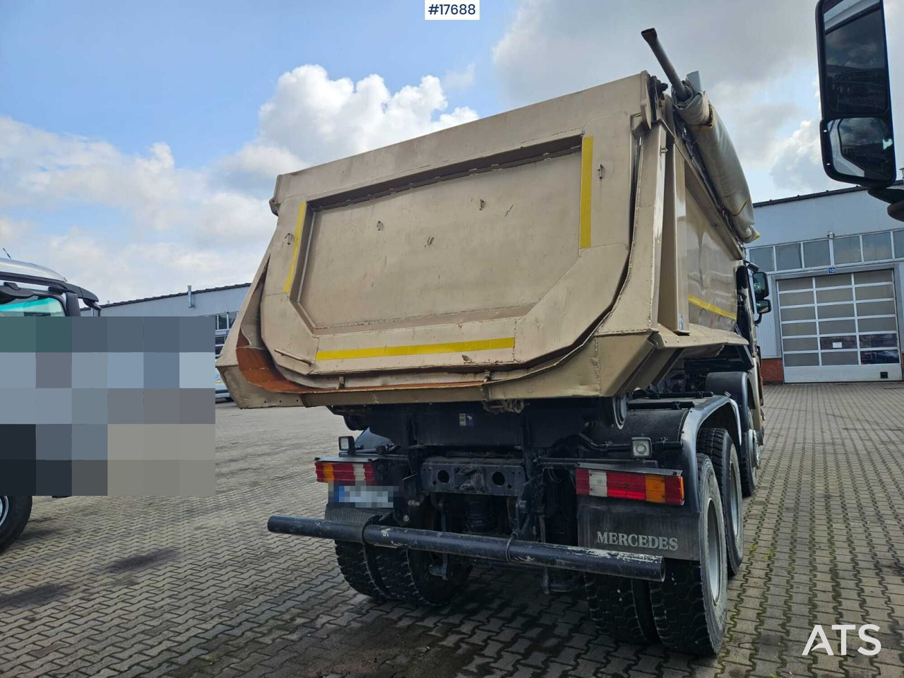 2012 Mercedes Actros 4141 - Tipper: picture 3 2012 Mercedes Actros 4141 - Tipper: picture 3