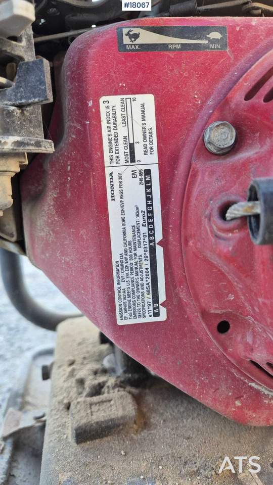 BELLE PC5000E single-direction plate compactor (2011) leasing BELLE PC5000E single-direction plate compactor (2011): picture 9