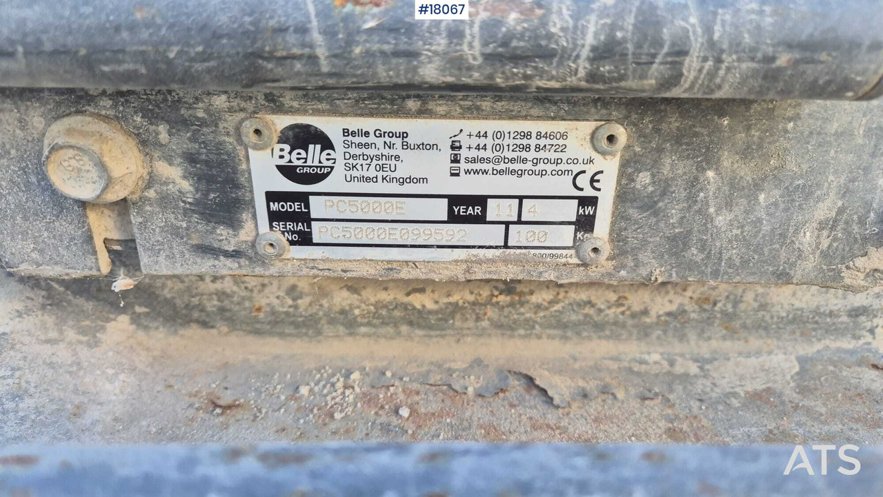 BELLE PC5000E single-direction plate compactor (2011) leasing BELLE PC5000E single-direction plate compactor (2011): picture 8