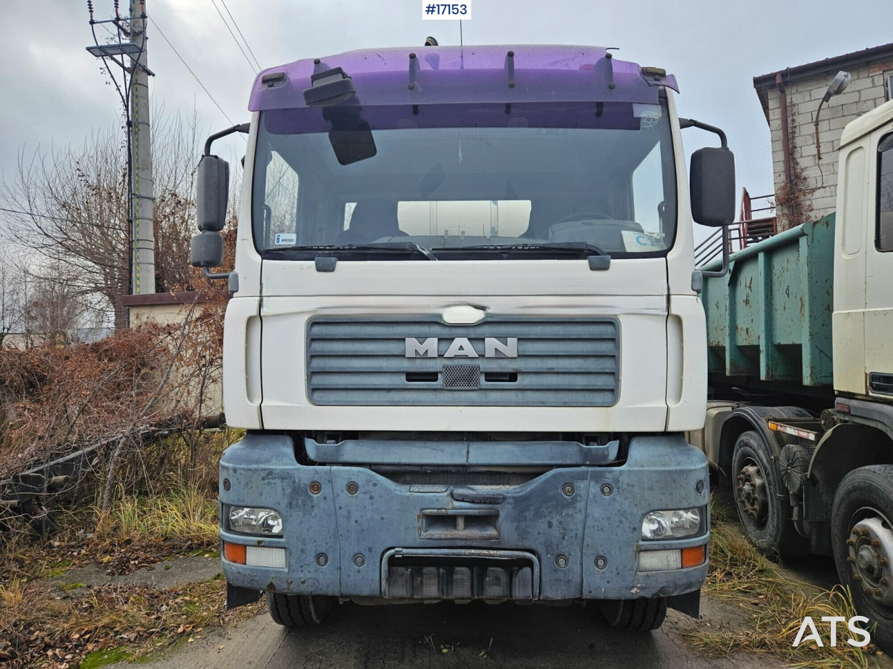 Concrete mixer on MAN TGA 35.360 8x4 chassis (2004) - Concrete mixer truck: picture 2 Concrete mixer on MAN TGA 35.360 8x4 chassis (2004) - Concrete mixer truck: picture 2