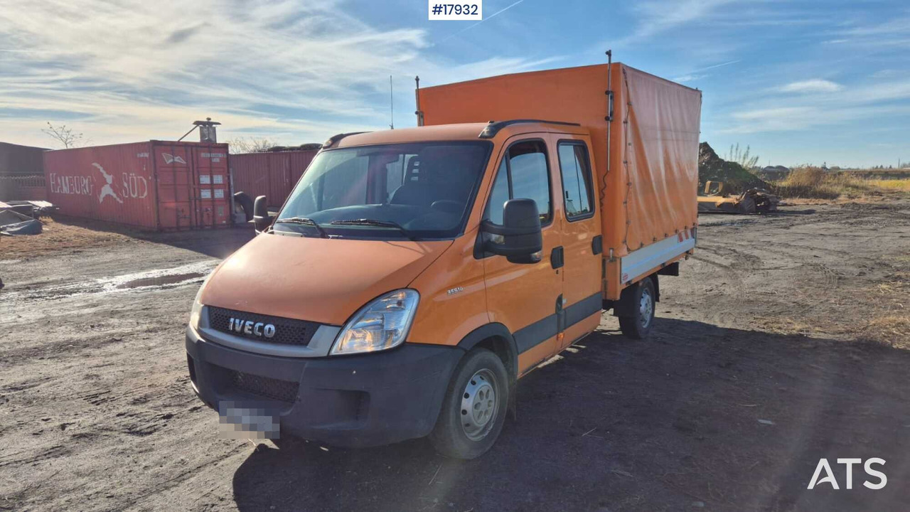 IVECO 35S14D double cab with box body (2011) - Curtain side van, Combi van: picture 5 IVECO 35S14D double cab with box body (2011) - Curtain side van, Combi van: picture 5