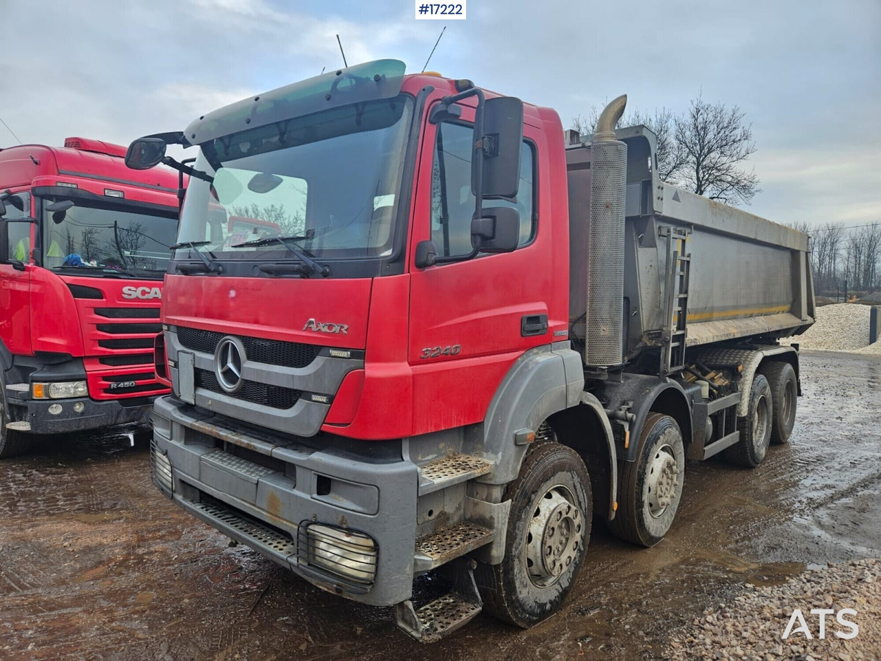 Mercedes-Benz Axor 3240 four-axle tipper (2012) - Tipper: picture 5 Mercedes-Benz Axor 3240 four-axle tipper (2012) - Tipper: picture 5