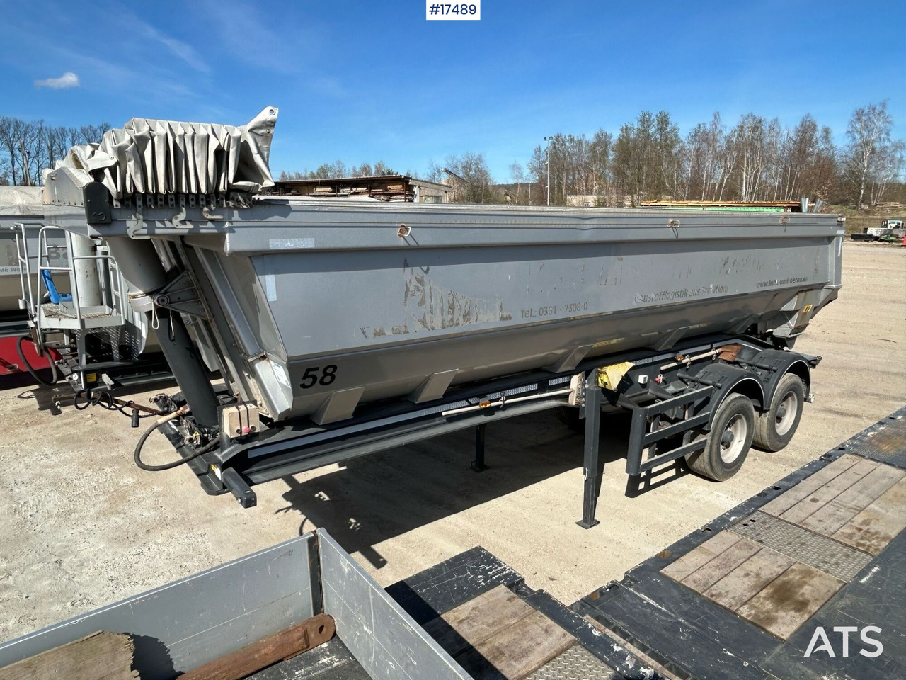 Truck semi-trailer, tipper MEIERLING MSK 18 (2017) - Tipper semi-trailer: picture 1 Truck semi-trailer, tipper MEIERLING MSK 18 (2017) - Tipper semi-trailer: picture 1