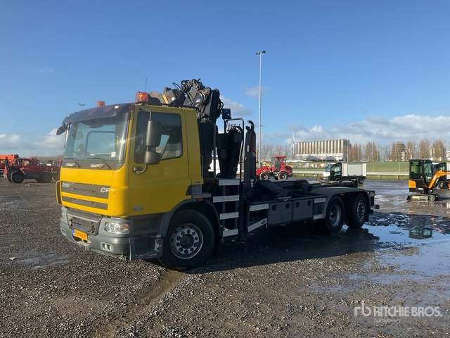 2008 DAF FAN CF 75 6x2 Hooklift Truck - Hook lift truck, Crane truck: picture 1 2008 DAF FAN CF 75 6x2 Hooklift Truck - Hook lift truck, Crane truck: picture 1