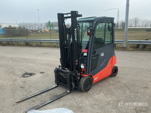 2013 Toyota 8FBMT16 1600 kg Electric Forklift - Electric forklift: picture 1 2013 Toyota 8FBMT16 1600 kg Electric Forklift - Electric forklift: picture 1