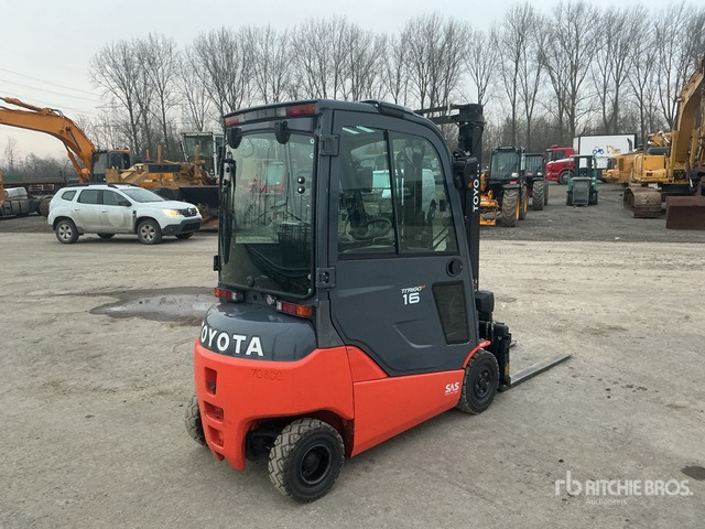 2013 Toyota 8FBMT16 1600 kg Electric Forklift - Electric forklift: picture 3 2013 Toyota 8FBMT16 1600 kg Electric Forklift - Electric forklift: picture 3