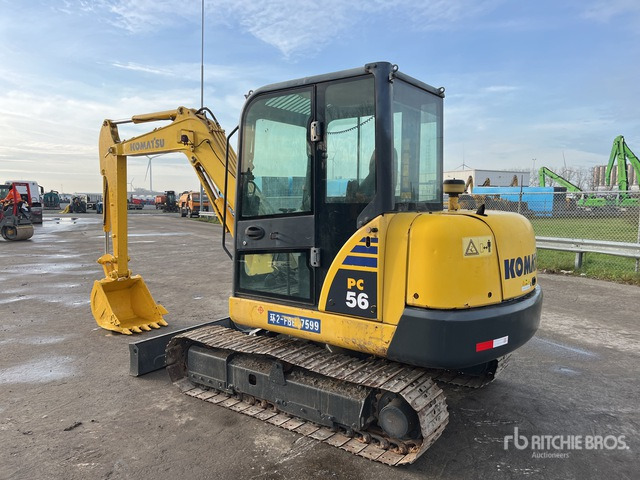 2016 Komatsu PC56-7 Mini Excavator: <6.6t - Mini excavator: picture 2 2016 Komatsu PC56-7 Mini Excavator: <6.6t - Mini excavator: picture 2