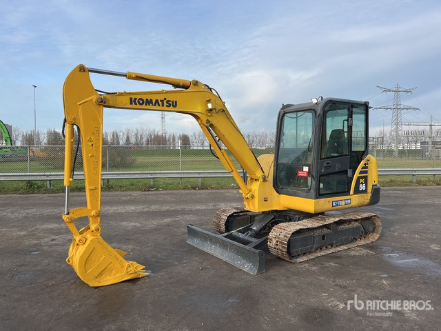 2016 Komatsu PC56-7 Mini Excavator: <6.6t - Mini excavator: picture 1 2016 Komatsu PC56-7 Mini Excavator: <6.6t - Mini excavator: picture 1