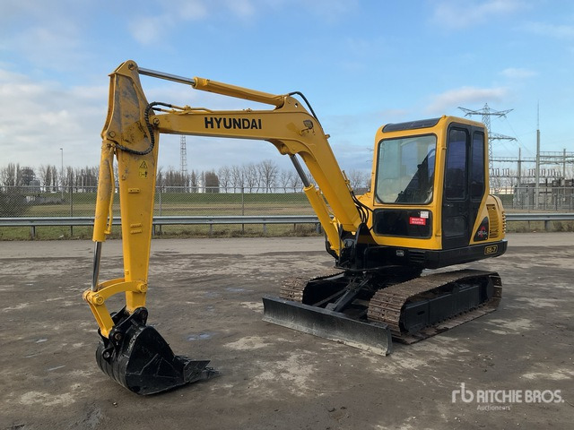 2011 Hyundai R55-7 Mini Excavator: <6.6t - Other machinery: picture 1 2011 Hyundai R55-7 Mini Excavator: <6.6t - Other machinery: picture 1