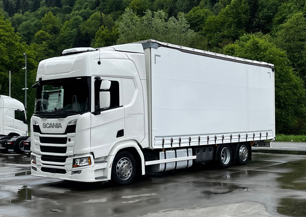 Scania R410 // 2018 Rok 6x2 // Retarder // Automat // Led // Navi // 77 // - Curtain side truck: picture 1 Scania R410 // 2018 Rok 6x2 // Retarder // Automat // Led // Navi // 77 // - Curtain side truck: picture 1