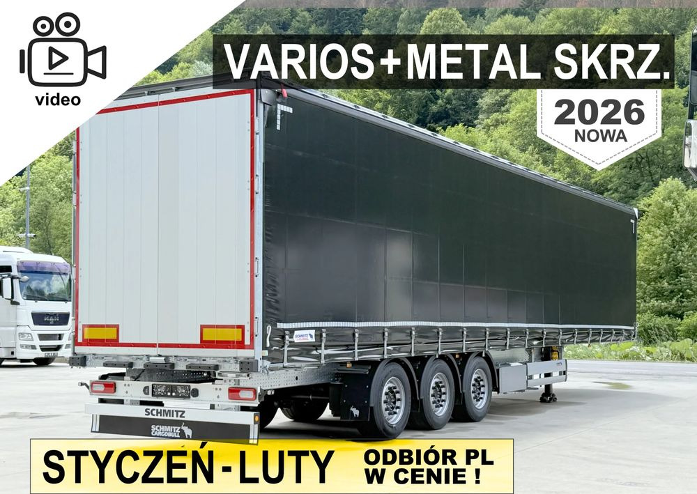 Schmitz Cargobull VARIOS + METALOWA SKRZYNIA - Curtainsider semi-trailer: picture 1 Schmitz Cargobull VARIOS + METALOWA SKRZYNIA - Curtainsider semi-trailer: picture 1