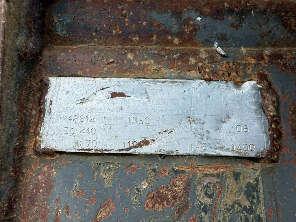 Gjerstad Grave og pusseskuffe S70 - Excavator bucket: picture 3 Gjerstad Grave og pusseskuffe S70 - Excavator bucket: picture 3