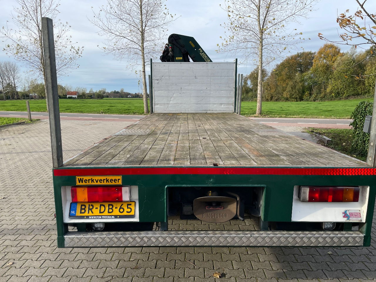 DAF CF 75.310 With Palfinger PK20002 crane - Dropside/ Flatbed truck, Crane truck: picture 5 DAF CF 75.310 With Palfinger PK20002 crane - Dropside/ Flatbed truck, Crane truck: picture 5