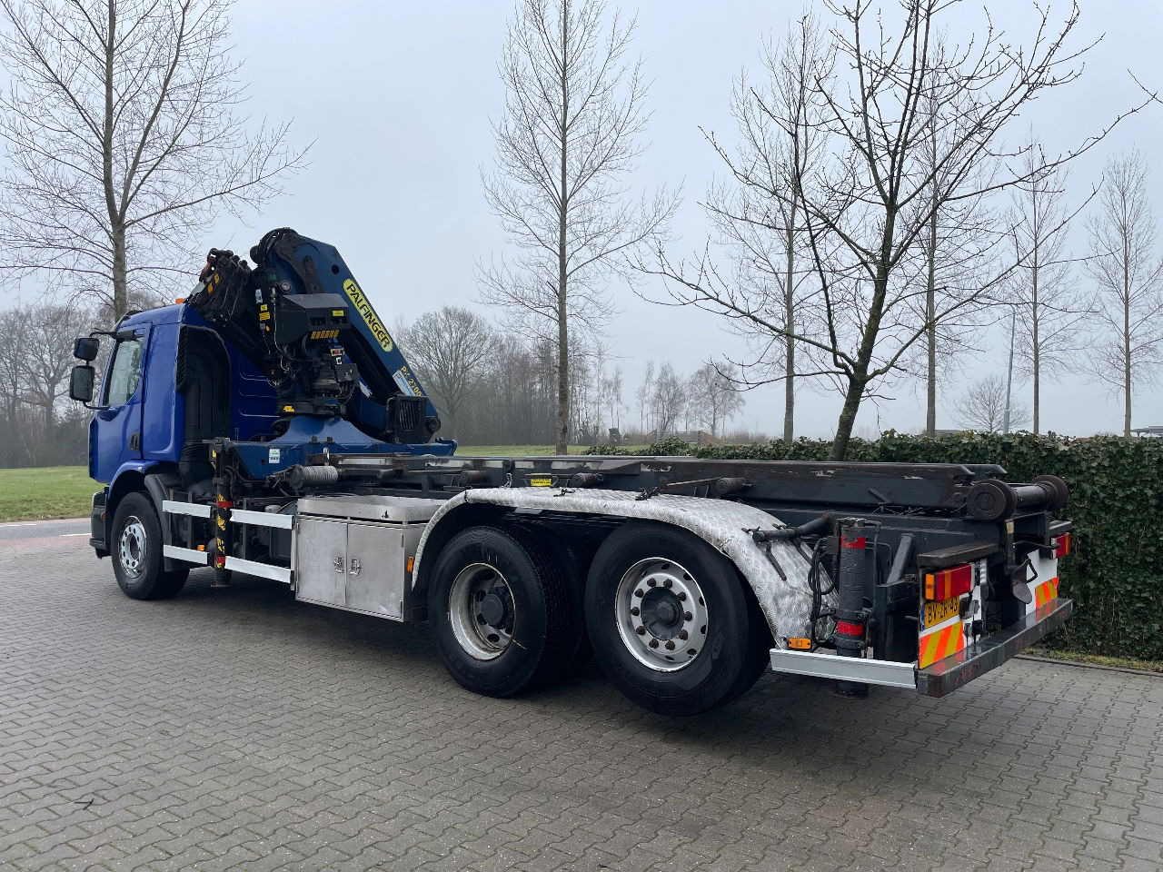 Renault Lander 420 Container kipper met Palfinger PK27000 kraan crane krane - Tipper, Crane truck: picture 5 Renault Lander 420 Container kipper met Palfinger PK27000 kraan crane krane - Tipper, Crane truck: picture 5