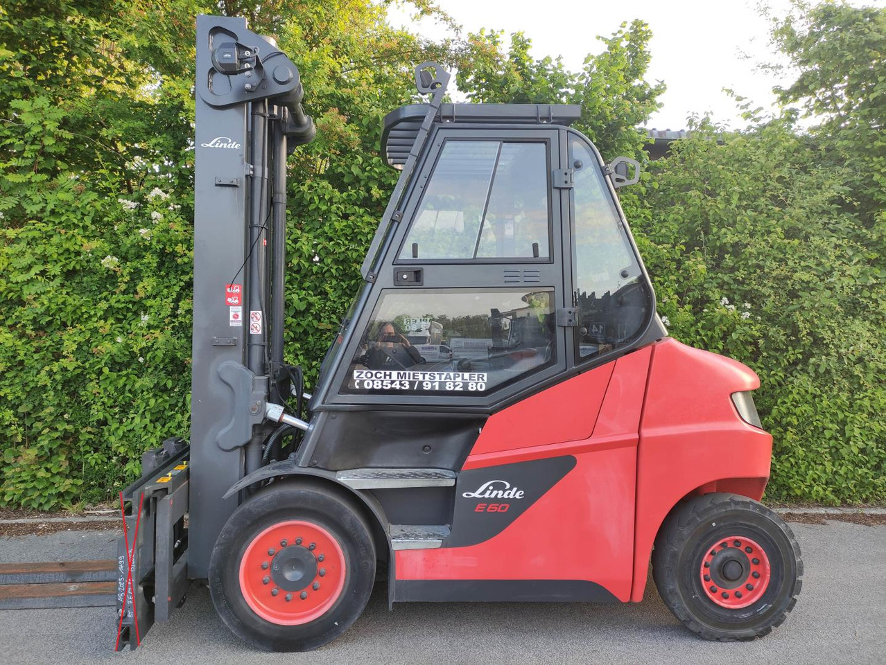 Linde E60-01-1279 - Electric forklift: picture 1 Linde E60-01-1279 - Electric forklift: picture 1