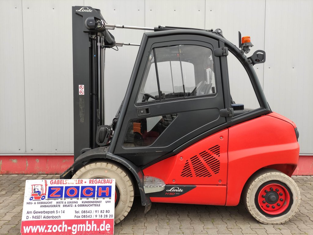 Linde H50D-02-394 - Diesel forklift: picture 1 Linde H50D-02-394 - Diesel forklift: picture 1