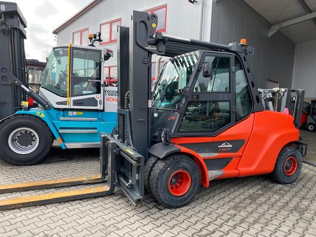 Linde H80D-1100-03-396 - Diesel forklift: picture 1 Linde H80D-1100-03-396 - Diesel forklift: picture 1