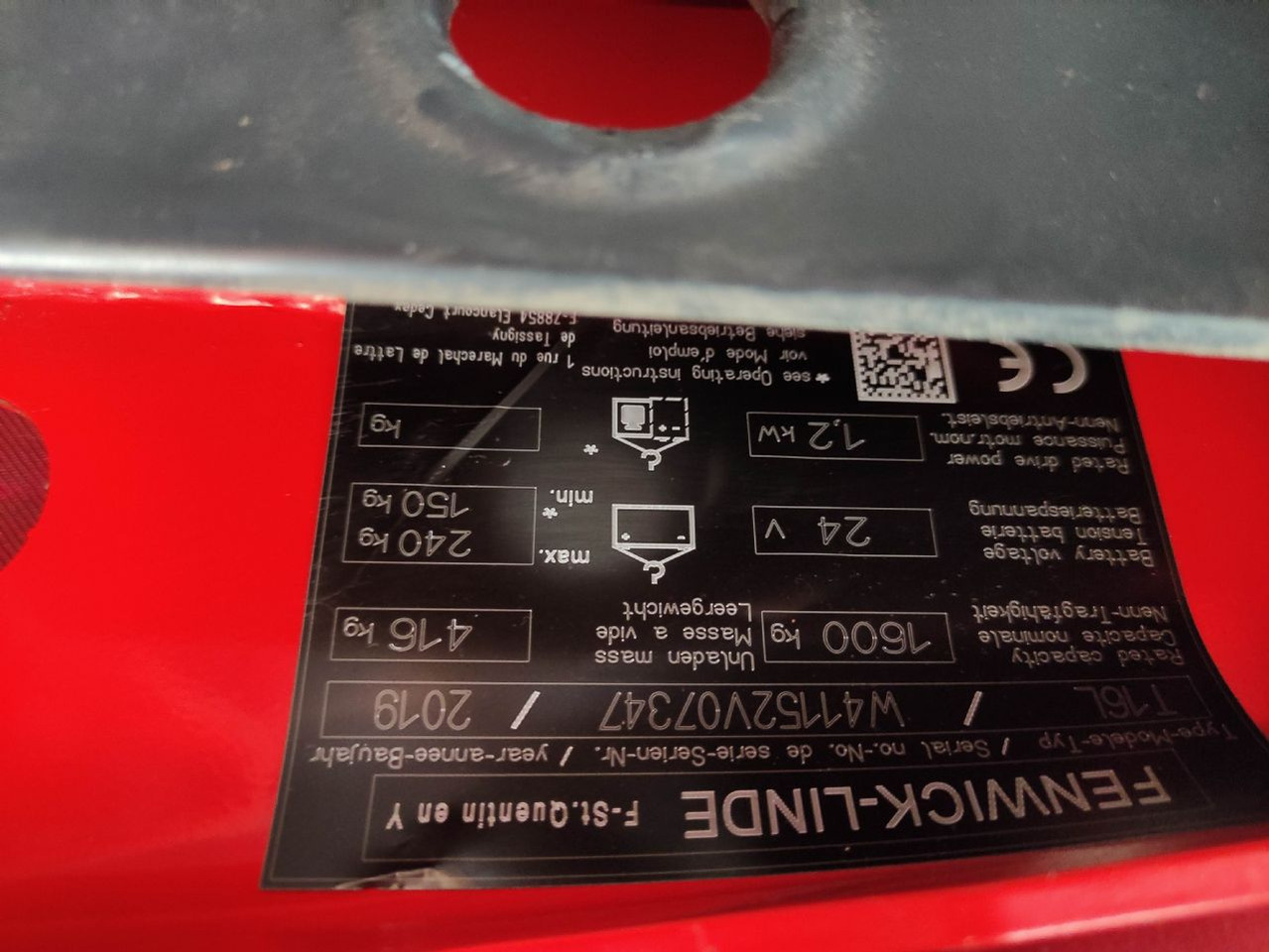 Linde T16L-1152 - Pallet truck: picture 5 Linde T16L-1152 - Pallet truck: picture 5