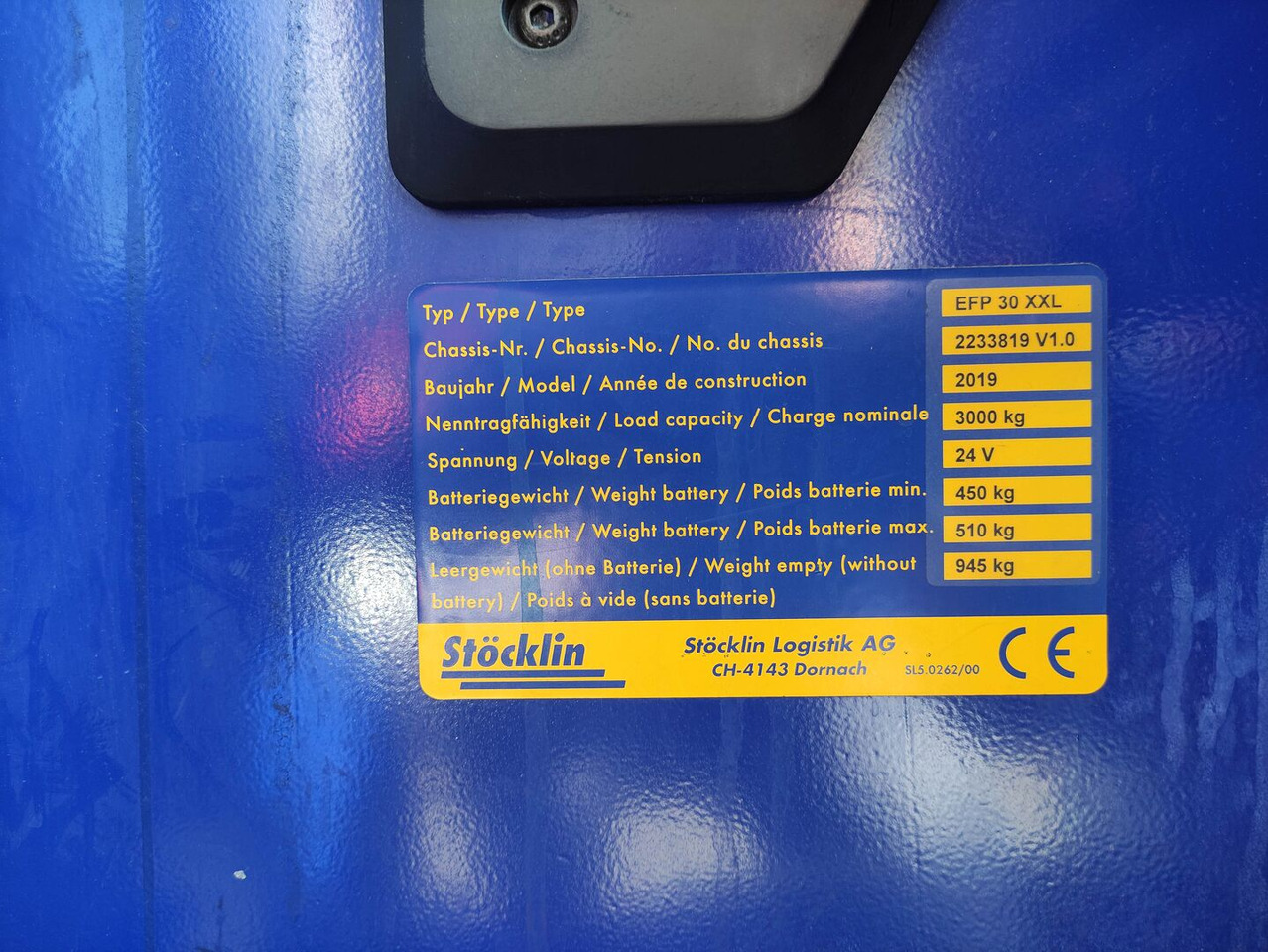 Stöcklin EFP30XXL - Pallet truck: picture 5 Stöcklin EFP30XXL - Pallet truck: picture 5