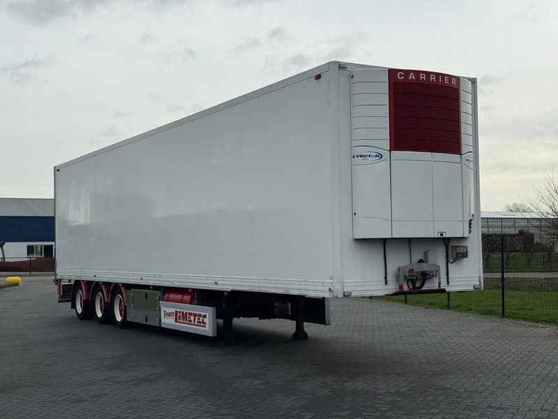 Limetec PPU342 MEGA, ZIJDEUREN, WEINIG UREN, STUURAS, TOPSTAAT. - Refrigerator semi-trailer: picture 1 Limetec PPU342 MEGA, ZIJDEUREN, WEINIG UREN, STUURAS, TOPSTAAT. - Refrigerator semi-trailer: picture 1