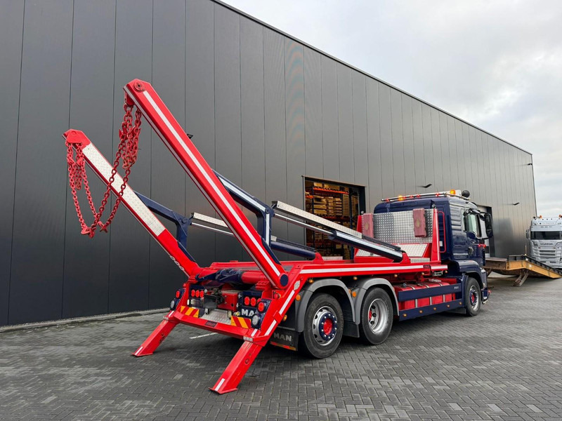MAN 28.480 PORTAAL ARM, BLAD LUCHT, RETARDER, 6X2. - Skip loader truck: picture 2 MAN 28.480 PORTAAL ARM, BLAD LUCHT, RETARDER, 6X2. - Skip loader truck: picture 2