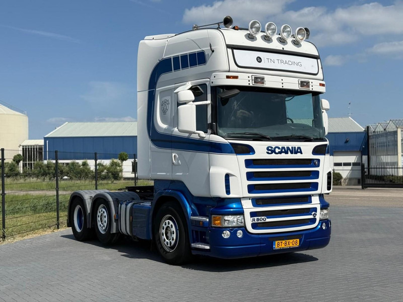 Scania R 500 A 6X2/4 STEERING PUSHER, MANUEL, RETARDER, LEATHER, TOP. - Tractor unit: picture 1 Scania R 500 A 6X2/4 STEERING PUSHER, MANUEL, RETARDER, LEATHER, TOP. - Tractor unit: picture 1